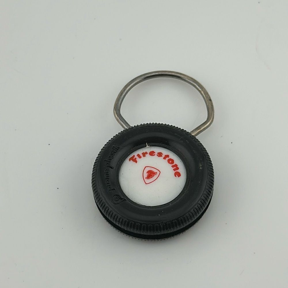 Vintage Firestone key chain